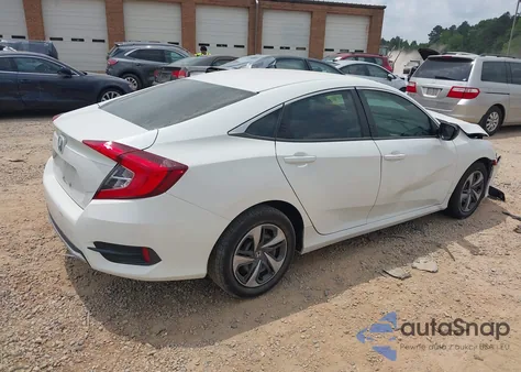 2020 Honda Civic Lx z USA, uszkodzony, nr VIN 19XFC2F63LE025091